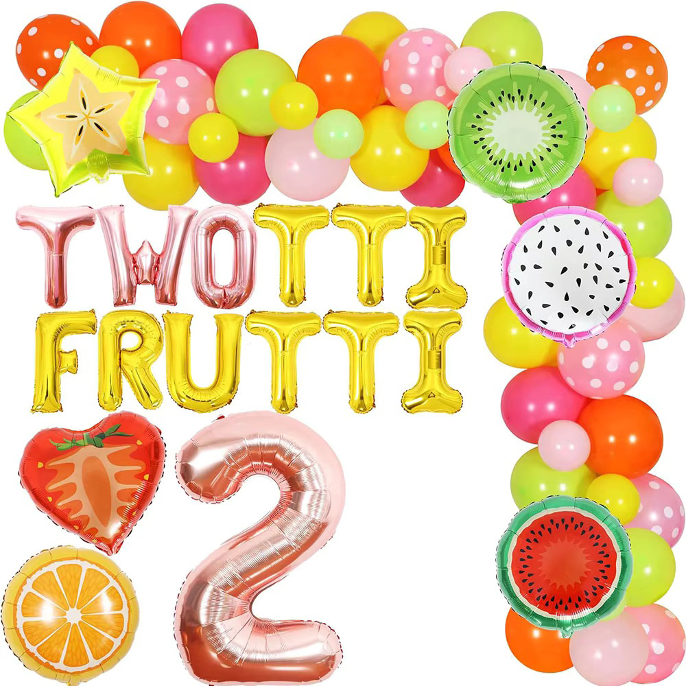 Balloon Arch Kit - Twotti Frutti Kız Doğum Günü Partisi
