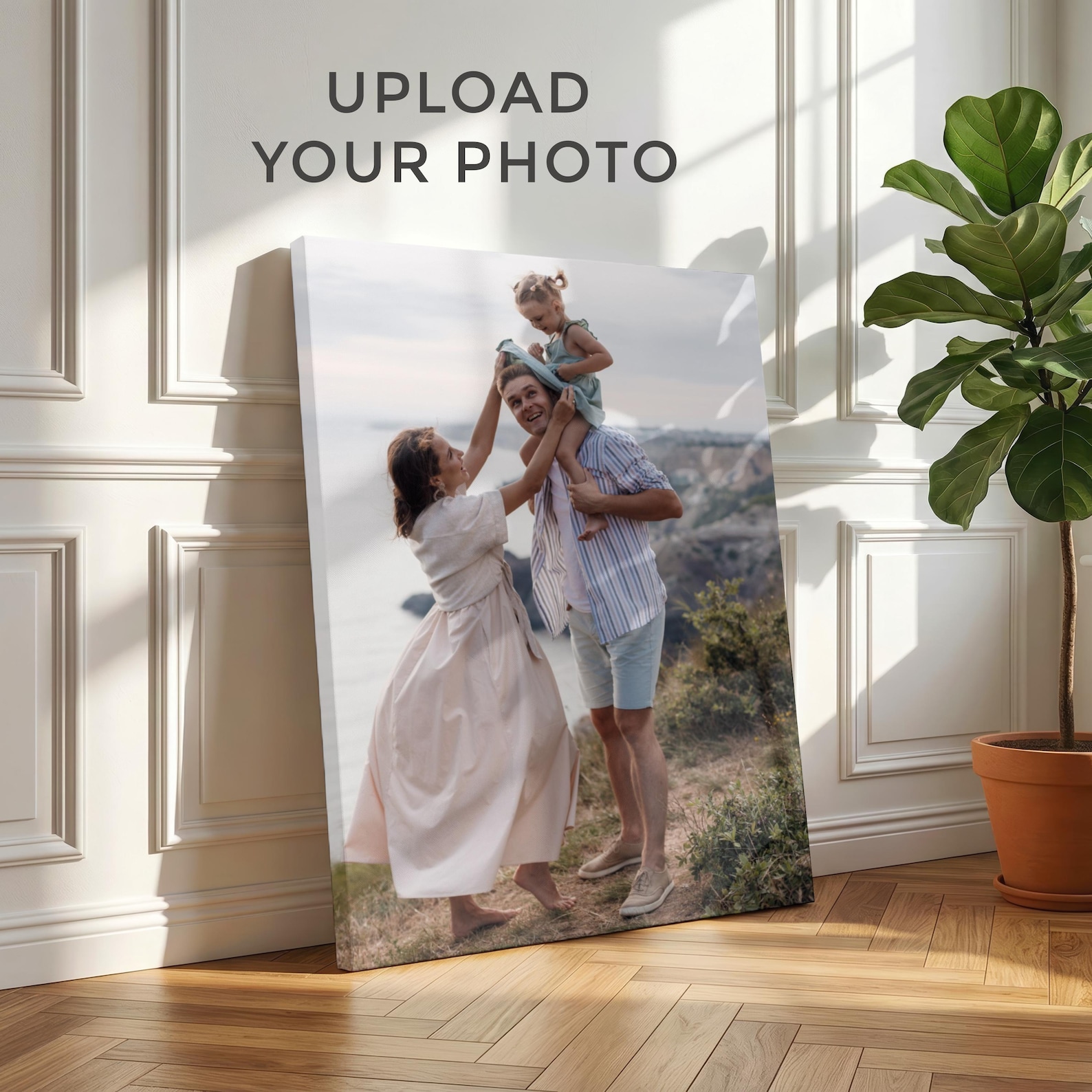 Dessert Table Backdrop - Mocsicka Boho Retro Kahverengi Fotoğraf Arka
