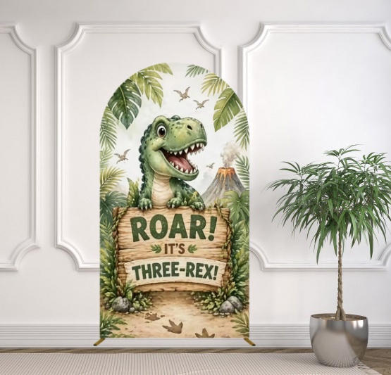 Yeele Dinozor Temalı Kemer Kap - Dessert Table Backdrop incelemesi ve fiyatı