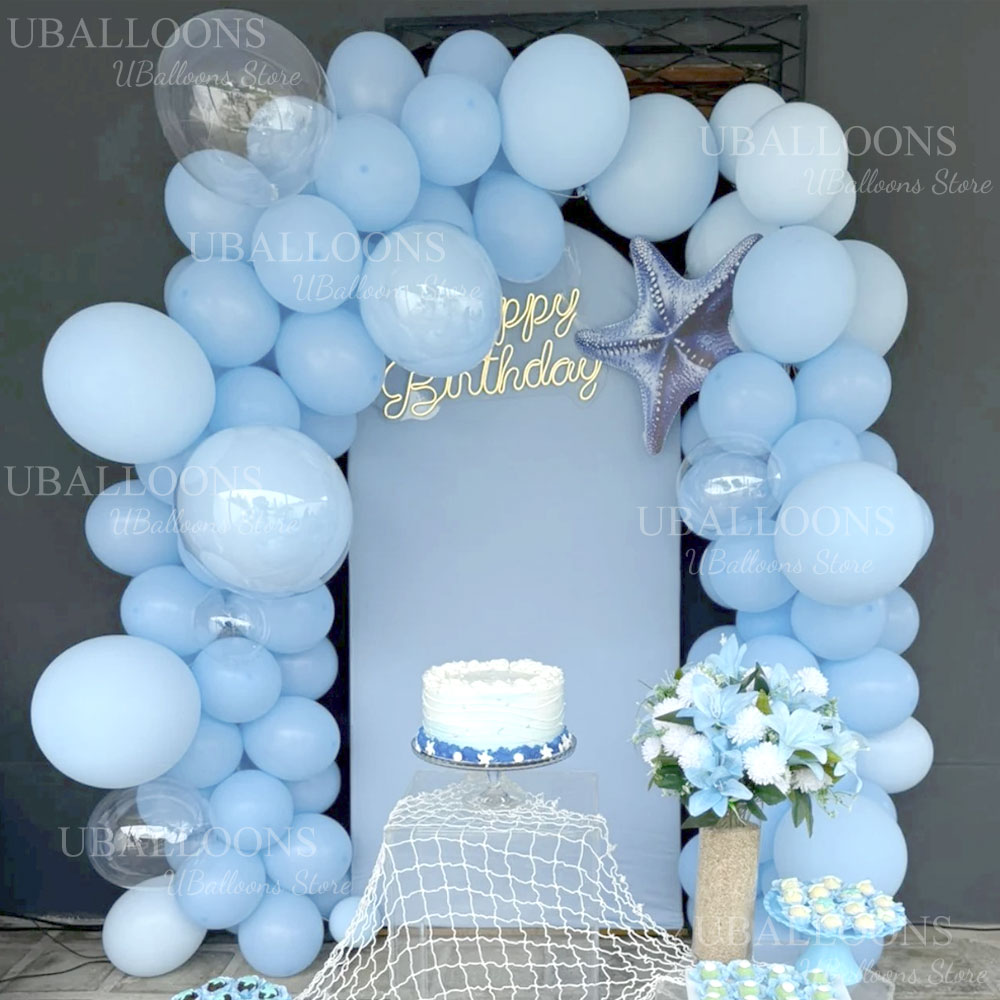 148 adet Açık Mavi Balonlar Ke - Balloon Arch Kit incelemesi ve fiyatı